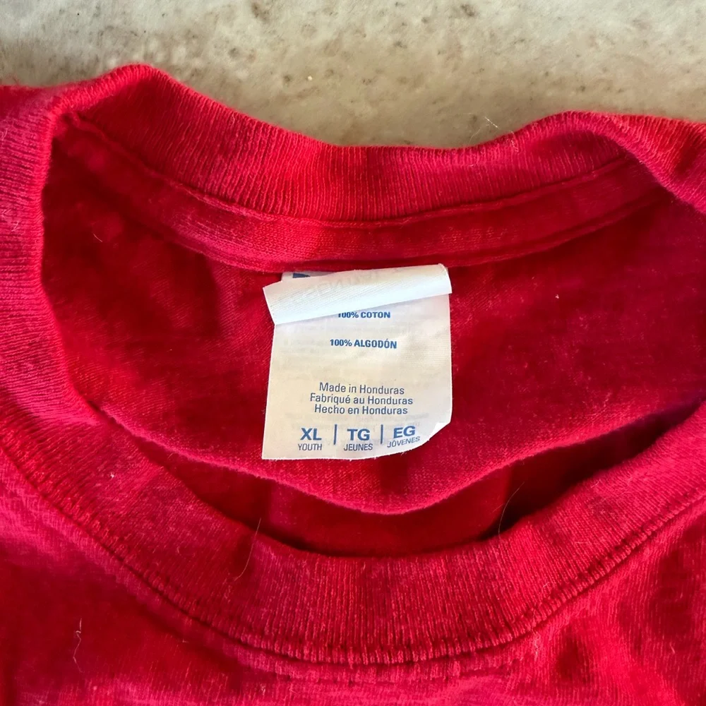 Kids Red Mathnasium Tee - Picture 3 of 3